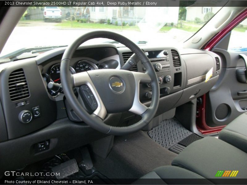Dashboard of 2013 Silverado 2500HD LT Regular Cab 4x4