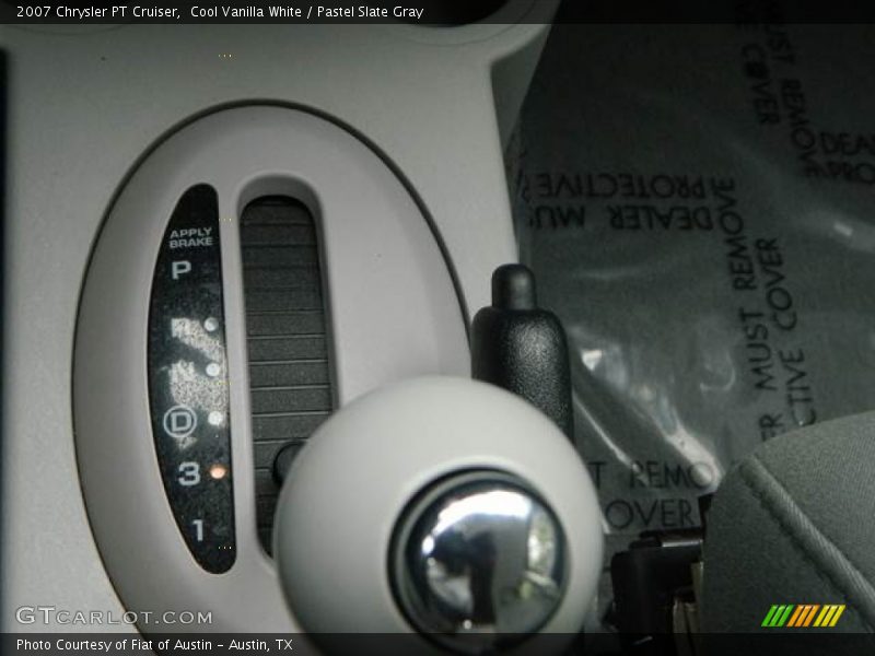 Cool Vanilla White / Pastel Slate Gray 2007 Chrysler PT Cruiser