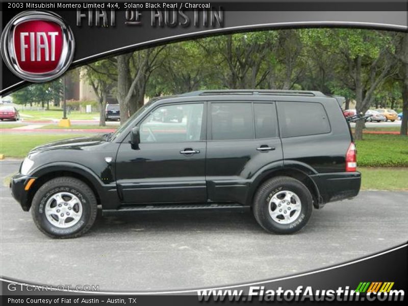 Solano Black Pearl / Charcoal 2003 Mitsubishi Montero Limited 4x4