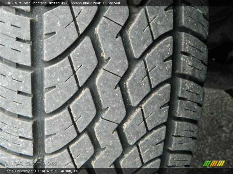 Solano Black Pearl / Charcoal 2003 Mitsubishi Montero Limited 4x4