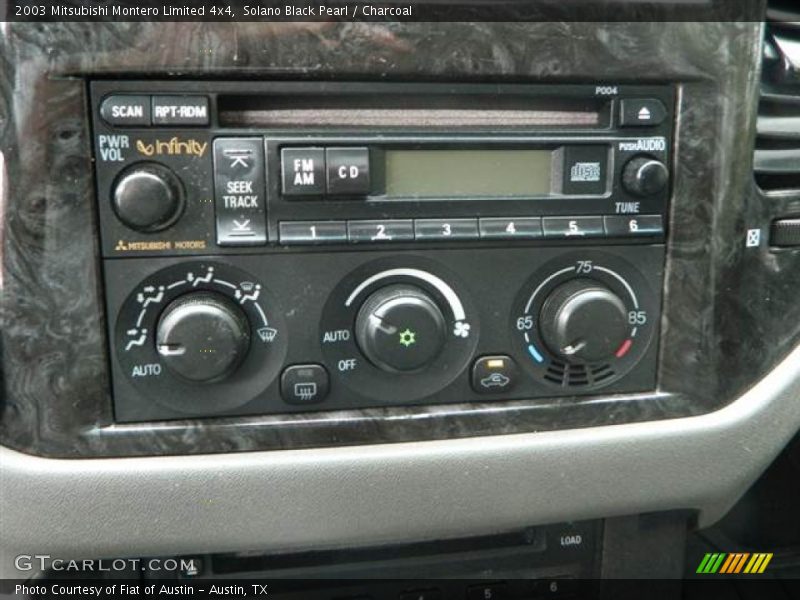 Solano Black Pearl / Charcoal 2003 Mitsubishi Montero Limited 4x4
