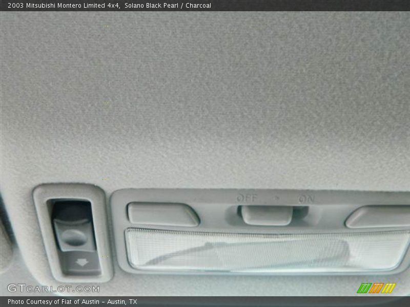 Solano Black Pearl / Charcoal 2003 Mitsubishi Montero Limited 4x4