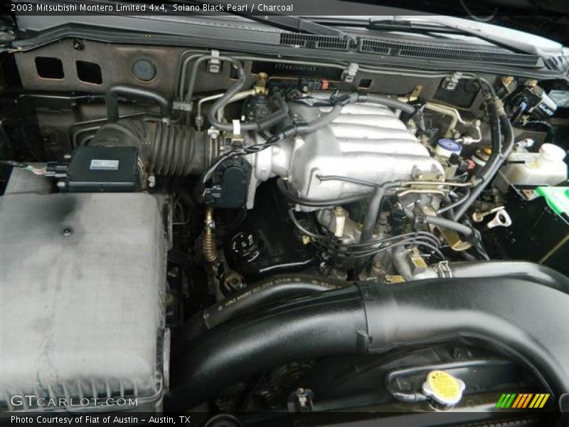 Solano Black Pearl / Charcoal 2003 Mitsubishi Montero Limited 4x4