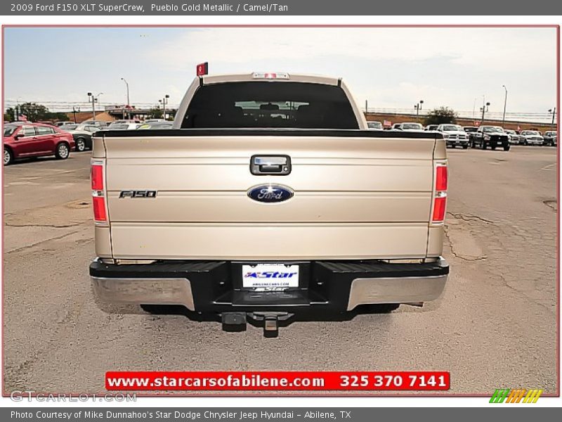Pueblo Gold Metallic / Camel/Tan 2009 Ford F150 XLT SuperCrew