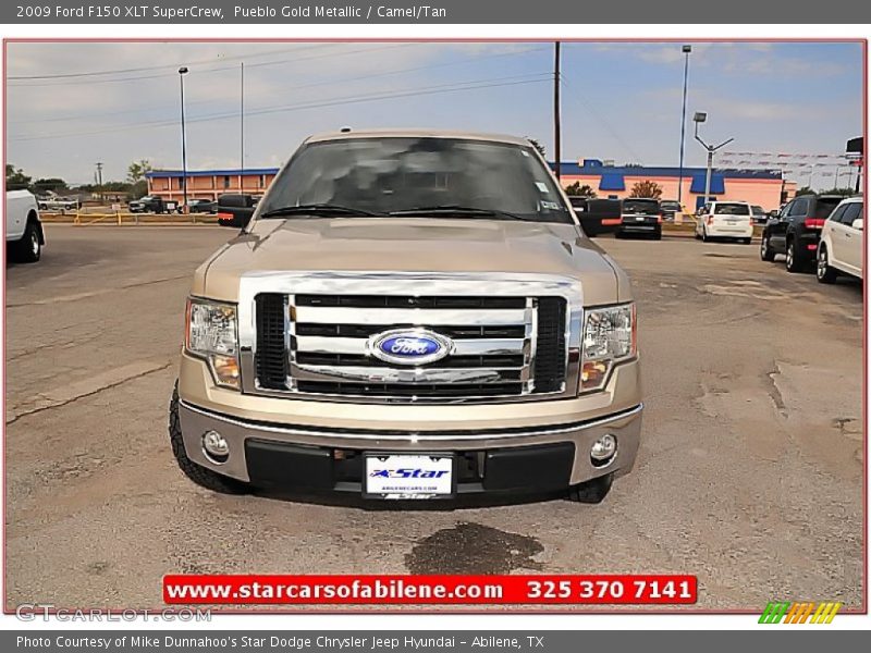 Pueblo Gold Metallic / Camel/Tan 2009 Ford F150 XLT SuperCrew
