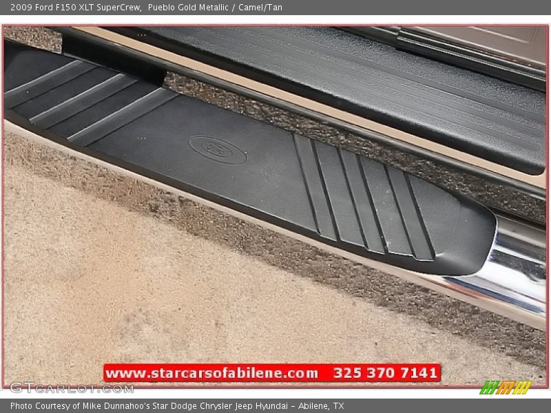 Pueblo Gold Metallic / Camel/Tan 2009 Ford F150 XLT SuperCrew