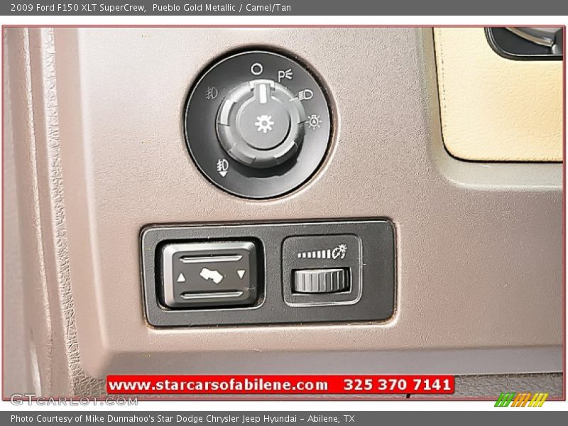 Pueblo Gold Metallic / Camel/Tan 2009 Ford F150 XLT SuperCrew