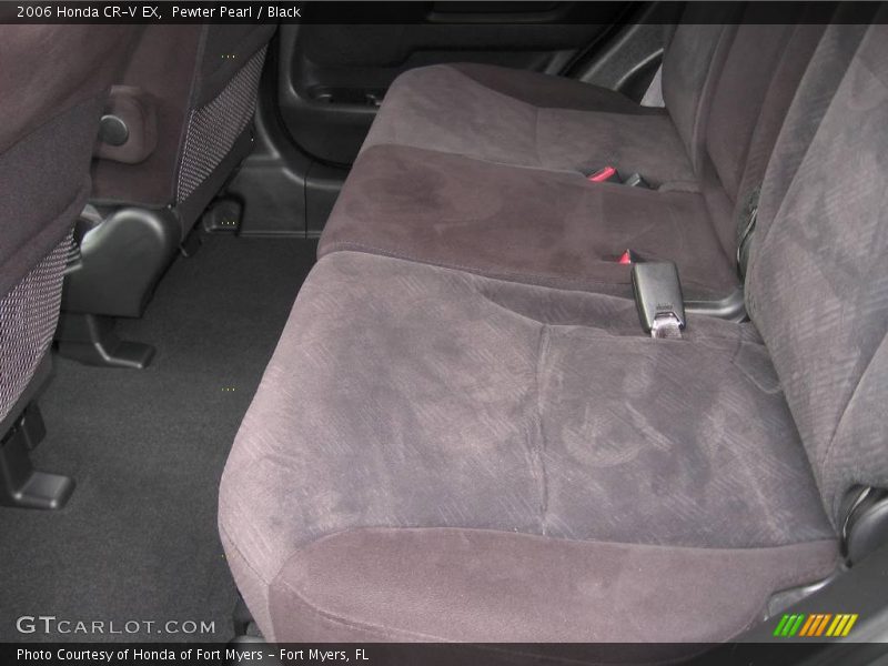 Pewter Pearl / Black 2006 Honda CR-V EX