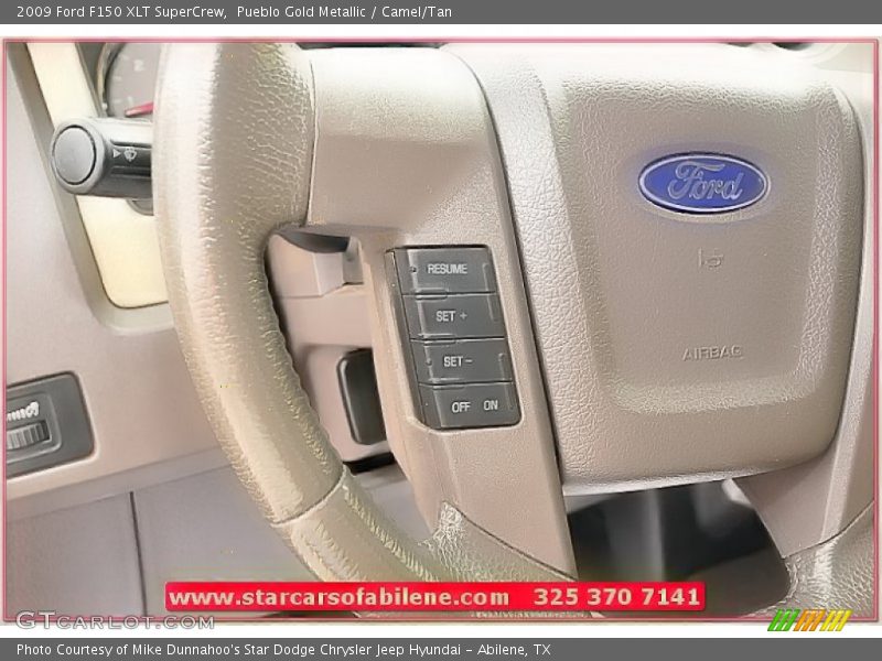 Pueblo Gold Metallic / Camel/Tan 2009 Ford F150 XLT SuperCrew