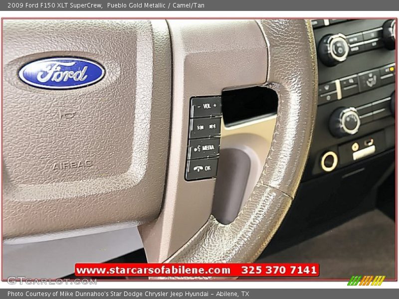 Pueblo Gold Metallic / Camel/Tan 2009 Ford F150 XLT SuperCrew