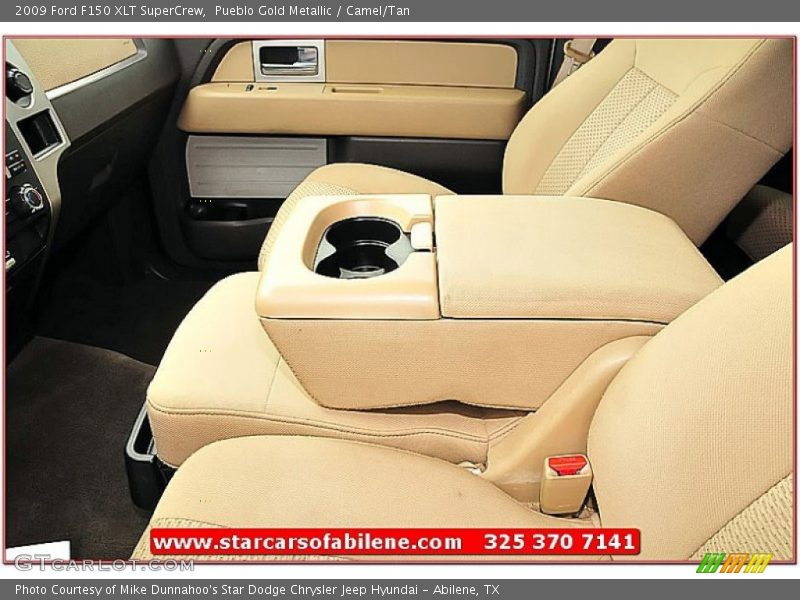 Pueblo Gold Metallic / Camel/Tan 2009 Ford F150 XLT SuperCrew