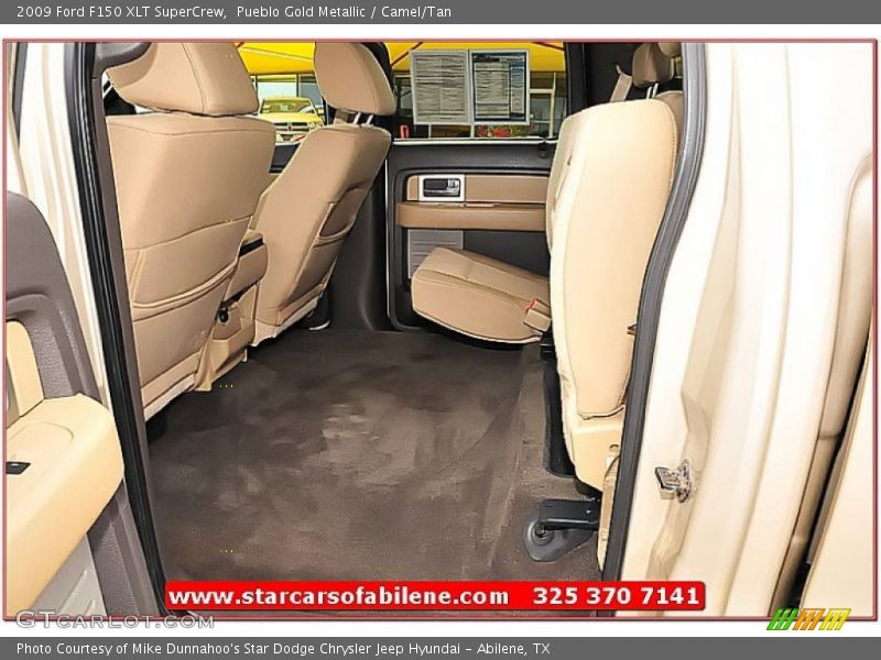 Pueblo Gold Metallic / Camel/Tan 2009 Ford F150 XLT SuperCrew