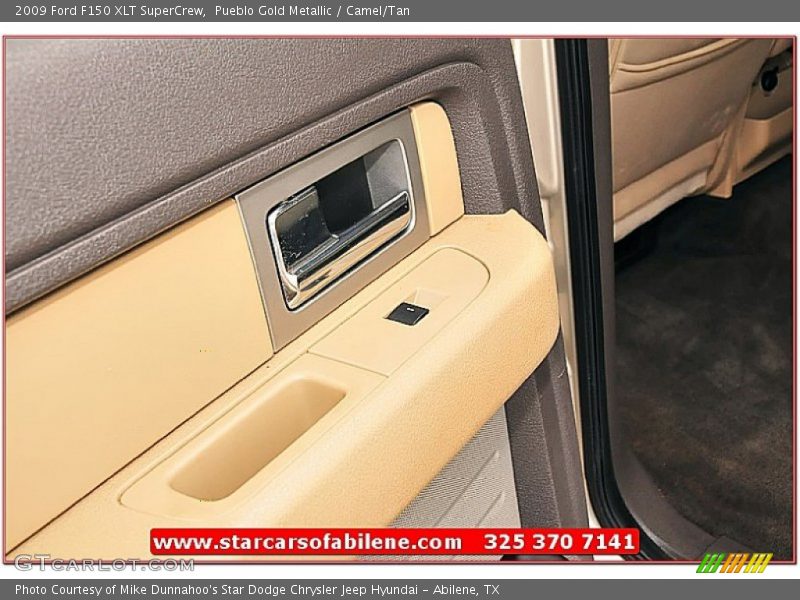 Pueblo Gold Metallic / Camel/Tan 2009 Ford F150 XLT SuperCrew