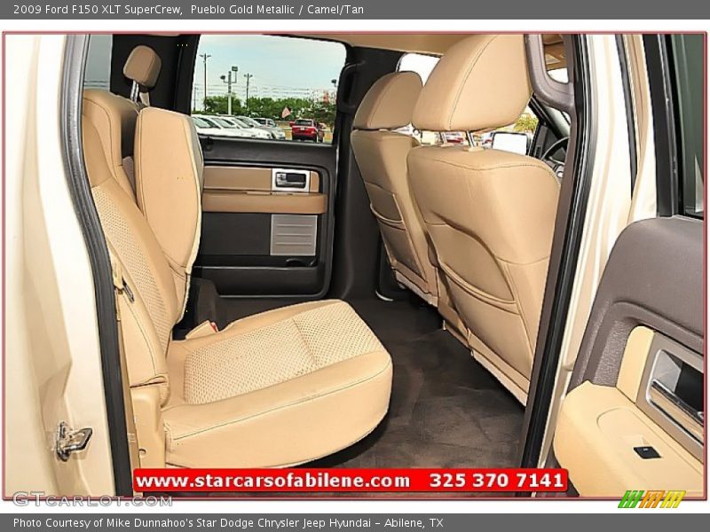 Pueblo Gold Metallic / Camel/Tan 2009 Ford F150 XLT SuperCrew