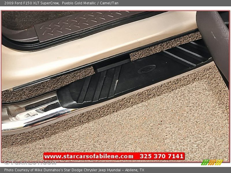 Pueblo Gold Metallic / Camel/Tan 2009 Ford F150 XLT SuperCrew