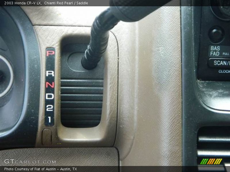 Chianti Red Pearl / Saddle 2003 Honda CR-V LX