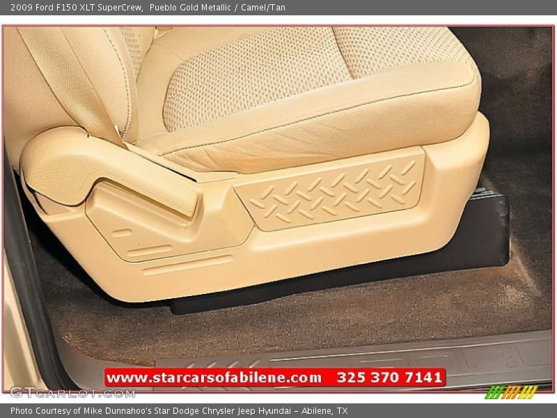 Pueblo Gold Metallic / Camel/Tan 2009 Ford F150 XLT SuperCrew