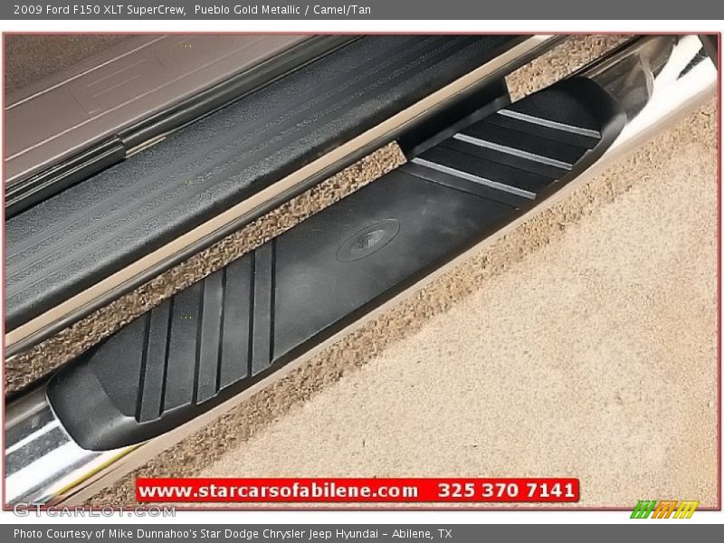 Pueblo Gold Metallic / Camel/Tan 2009 Ford F150 XLT SuperCrew