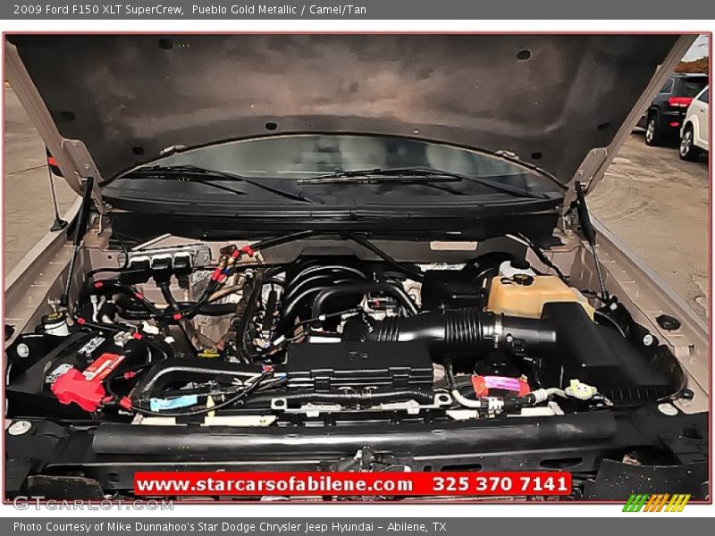 Pueblo Gold Metallic / Camel/Tan 2009 Ford F150 XLT SuperCrew