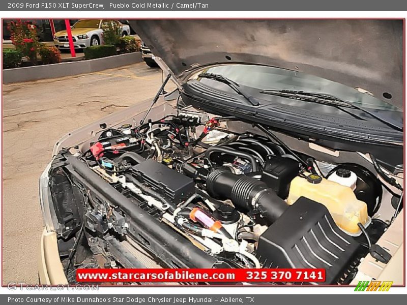 Pueblo Gold Metallic / Camel/Tan 2009 Ford F150 XLT SuperCrew