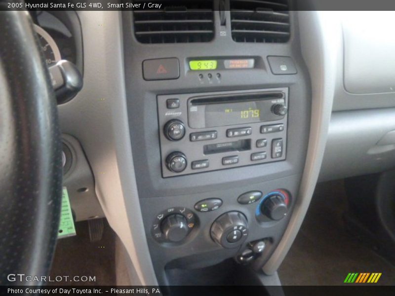 Smart Silver / Gray 2005 Hyundai Santa Fe GLS 4WD