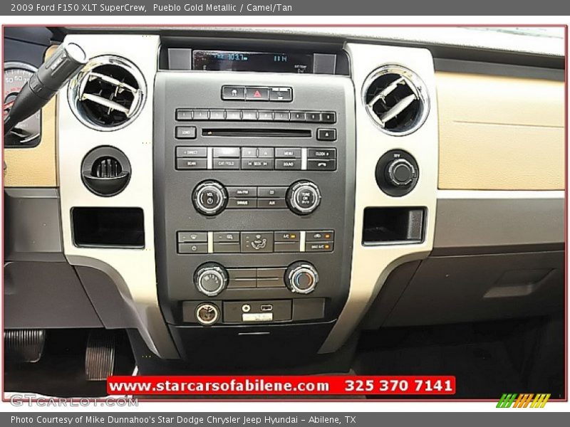 Pueblo Gold Metallic / Camel/Tan 2009 Ford F150 XLT SuperCrew