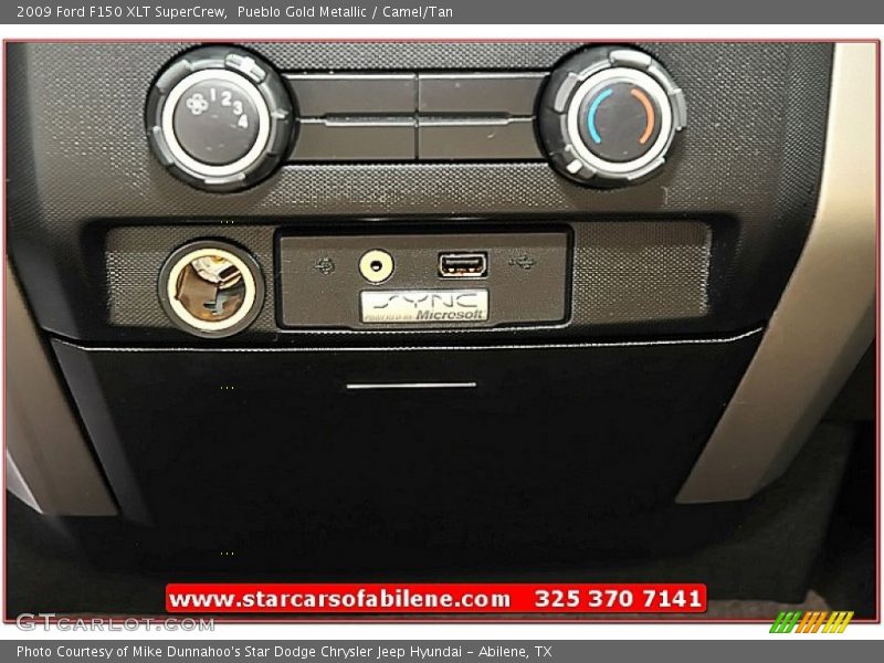 Pueblo Gold Metallic / Camel/Tan 2009 Ford F150 XLT SuperCrew