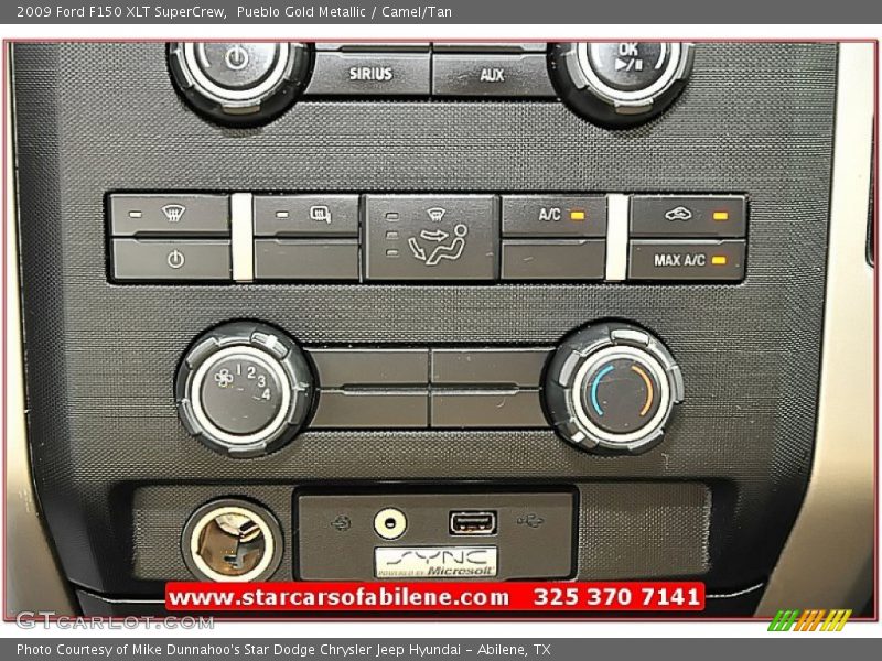 Pueblo Gold Metallic / Camel/Tan 2009 Ford F150 XLT SuperCrew