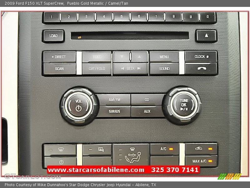 Pueblo Gold Metallic / Camel/Tan 2009 Ford F150 XLT SuperCrew
