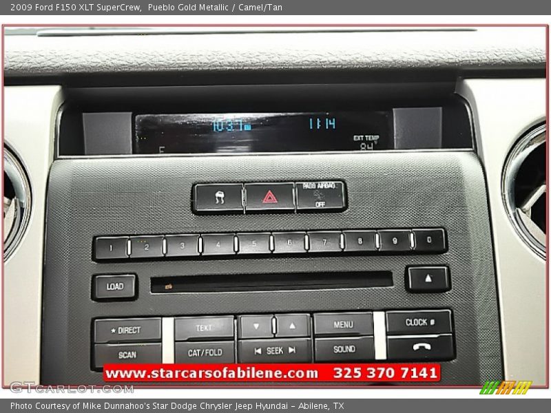 Pueblo Gold Metallic / Camel/Tan 2009 Ford F150 XLT SuperCrew