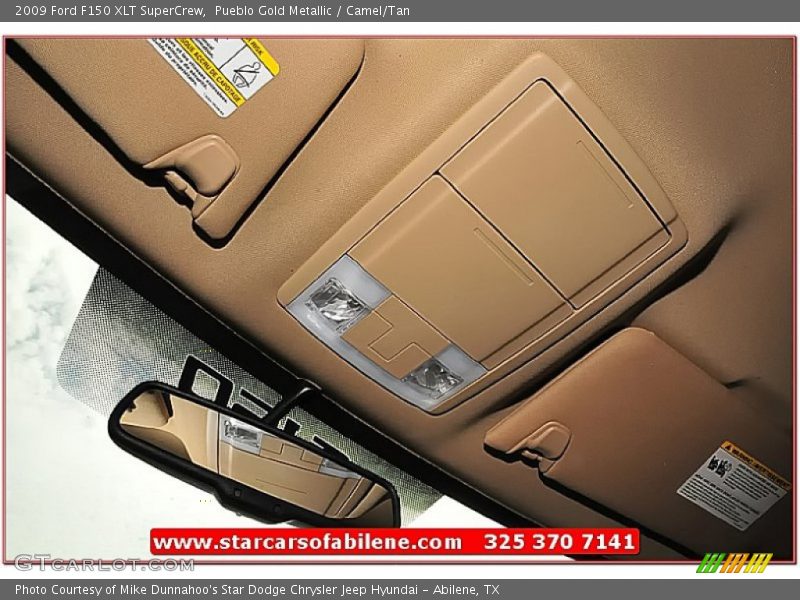 Pueblo Gold Metallic / Camel/Tan 2009 Ford F150 XLT SuperCrew