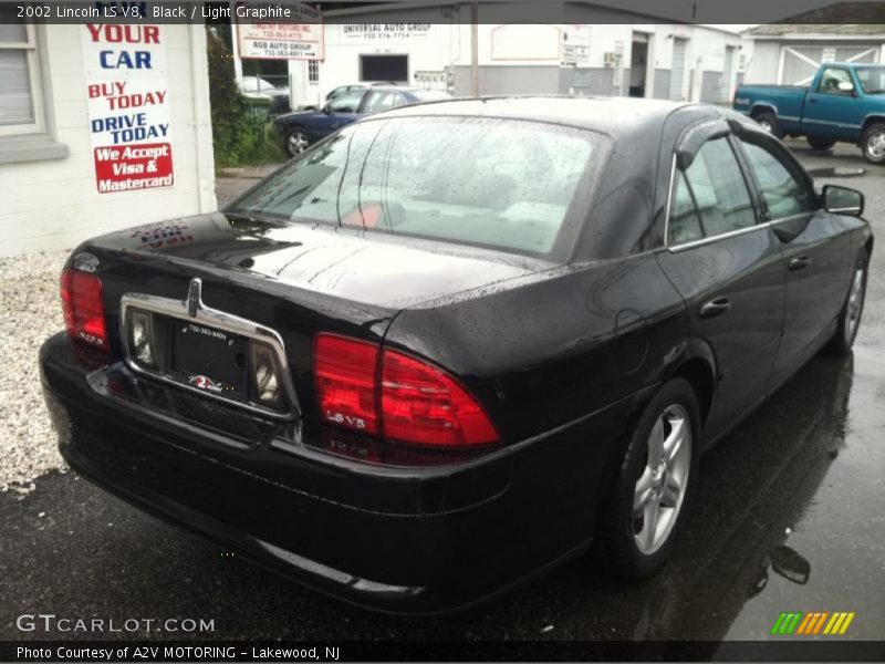 Black / Light Graphite 2002 Lincoln LS V8