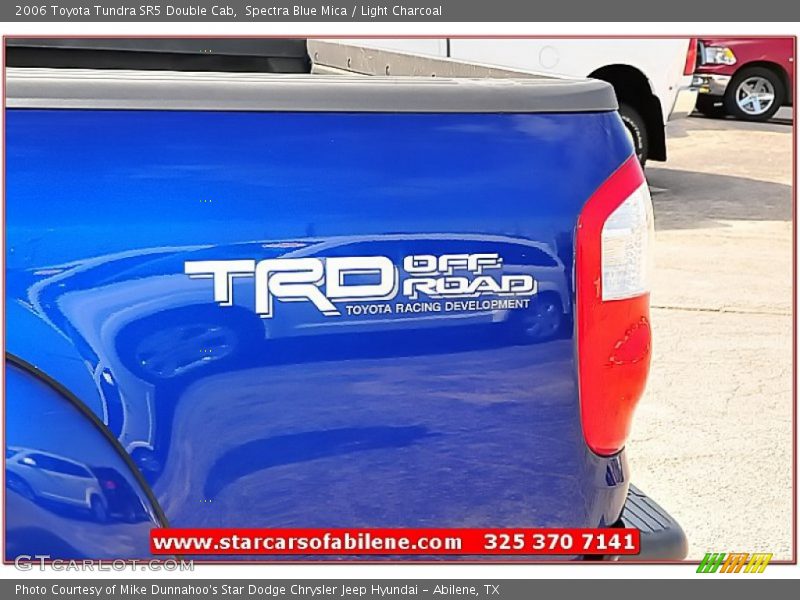 Spectra Blue Mica / Light Charcoal 2006 Toyota Tundra SR5 Double Cab