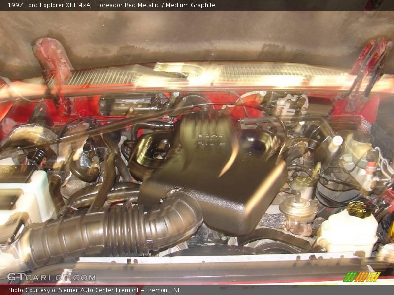 Toreador Red Metallic / Medium Graphite 1997 Ford Explorer XLT 4x4