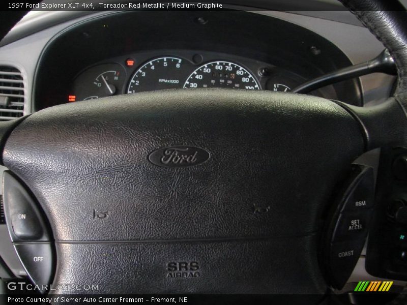 Toreador Red Metallic / Medium Graphite 1997 Ford Explorer XLT 4x4
