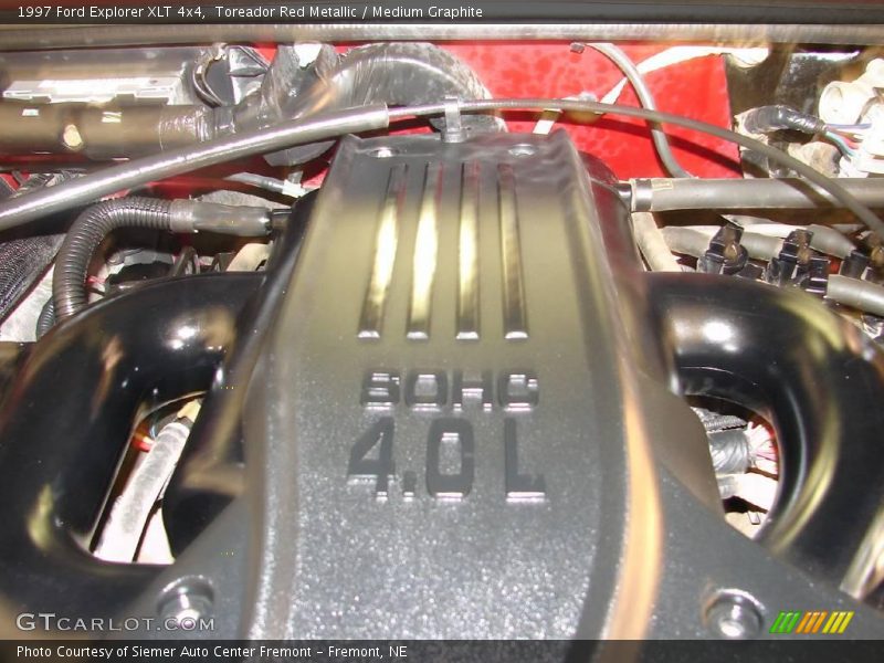 Toreador Red Metallic / Medium Graphite 1997 Ford Explorer XLT 4x4
