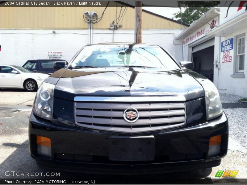 Black Raven / Light Neutral 2004 Cadillac CTS Sedan