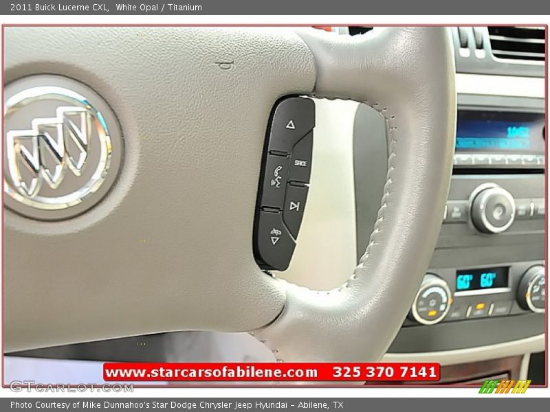 White Opal / Titanium 2011 Buick Lucerne CXL