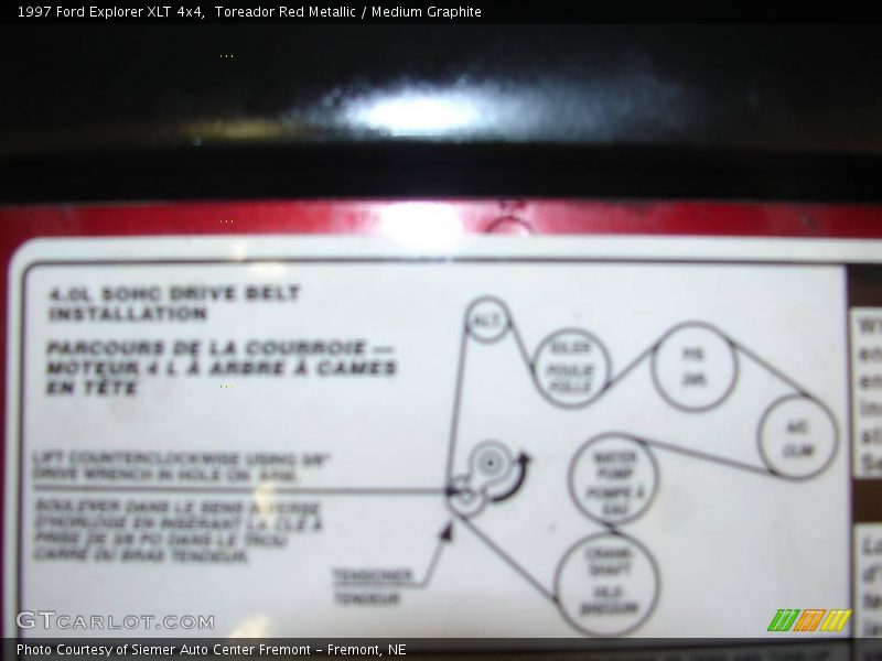 Toreador Red Metallic / Medium Graphite 1997 Ford Explorer XLT 4x4