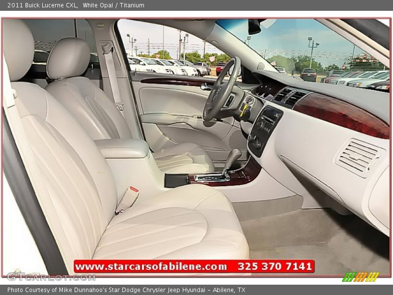 White Opal / Titanium 2011 Buick Lucerne CXL