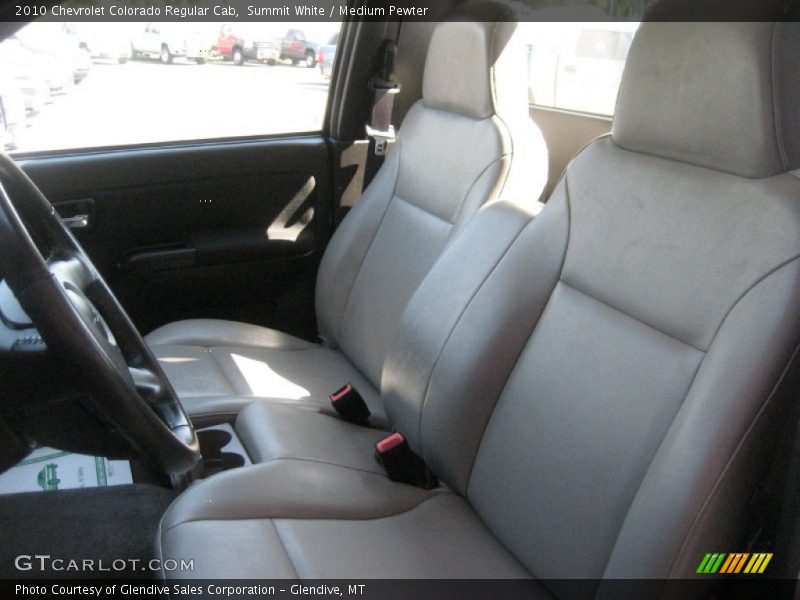 Summit White / Medium Pewter 2010 Chevrolet Colorado Regular Cab