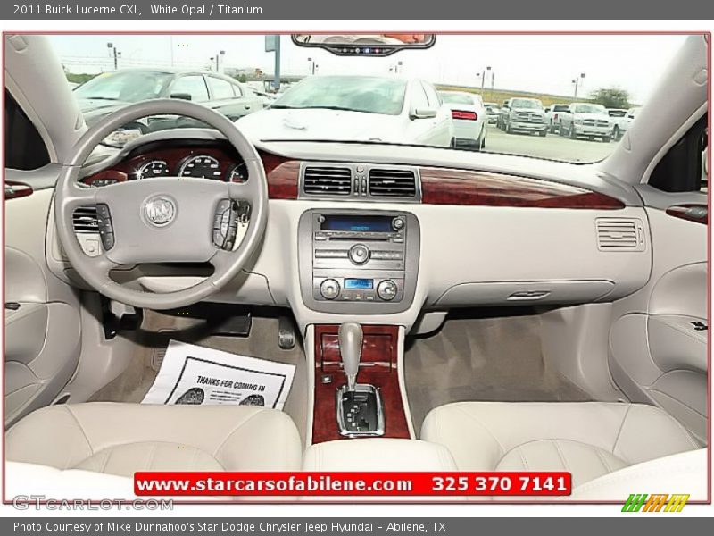 White Opal / Titanium 2011 Buick Lucerne CXL