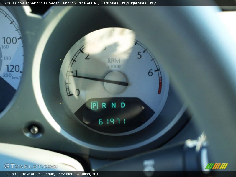 Bright Silver Metallic / Dark Slate Gray/Light Slate Gray 2008 Chrysler Sebring LX Sedan