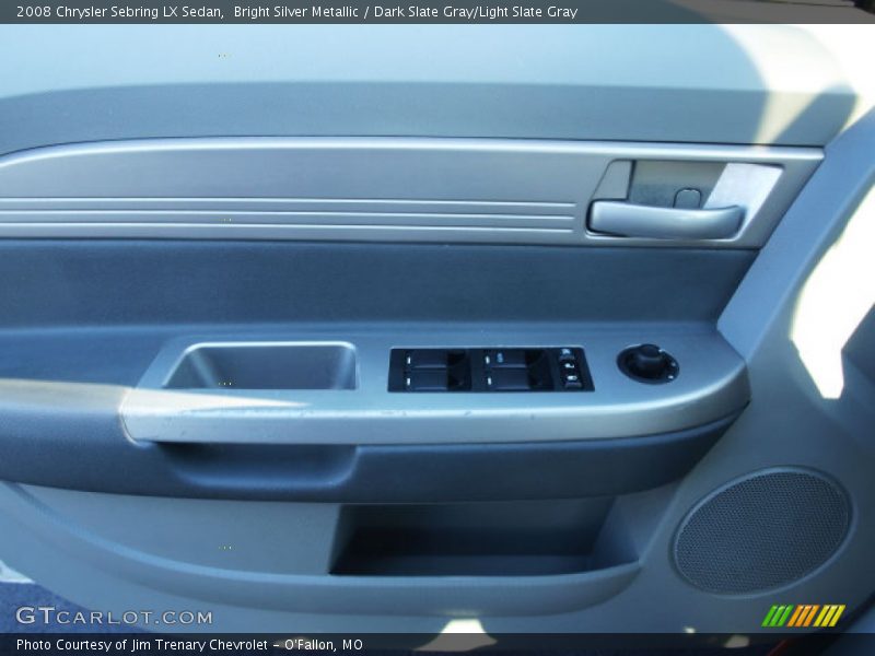 Bright Silver Metallic / Dark Slate Gray/Light Slate Gray 2008 Chrysler Sebring LX Sedan