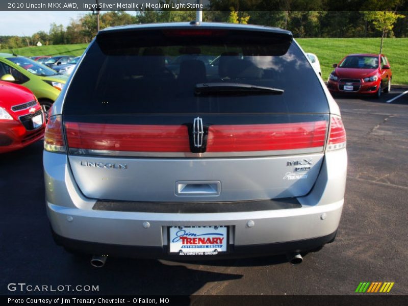 Ingot Silver Metallic / Medium Light Stone 2010 Lincoln MKX AWD
