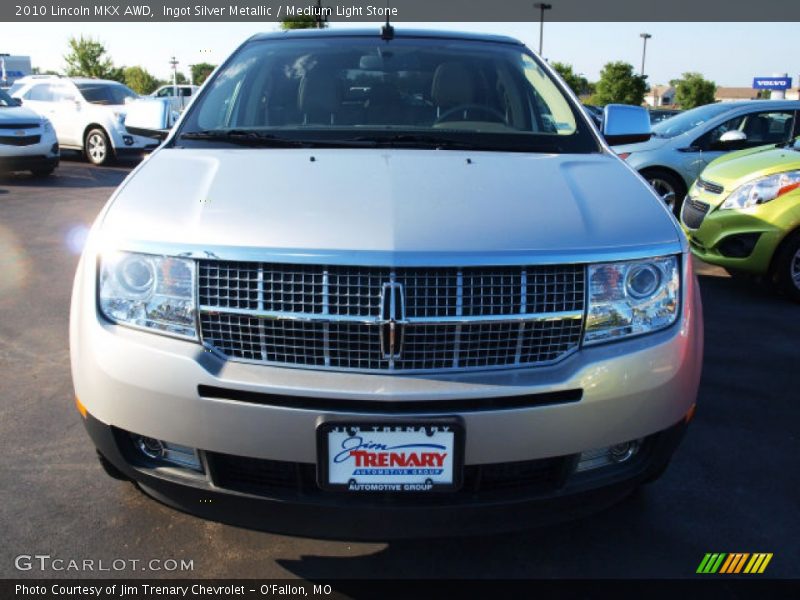 Ingot Silver Metallic / Medium Light Stone 2010 Lincoln MKX AWD