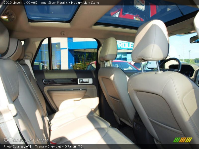Ingot Silver Metallic / Medium Light Stone 2010 Lincoln MKX AWD