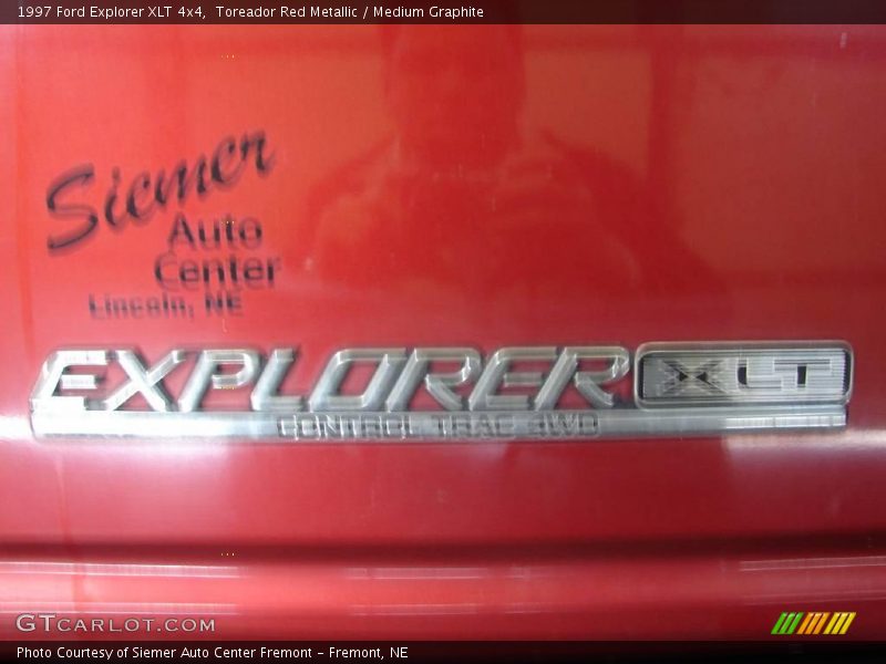 Toreador Red Metallic / Medium Graphite 1997 Ford Explorer XLT 4x4