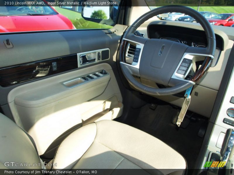 Ingot Silver Metallic / Medium Light Stone 2010 Lincoln MKX AWD