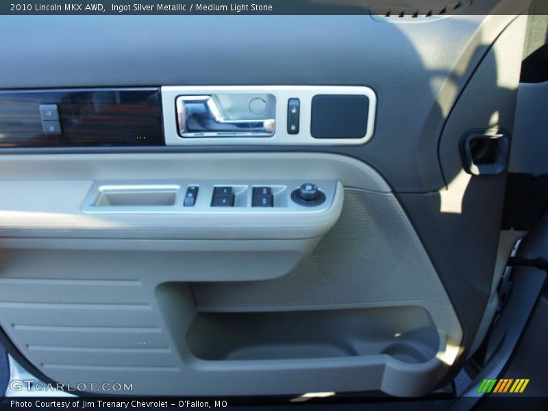 Ingot Silver Metallic / Medium Light Stone 2010 Lincoln MKX AWD